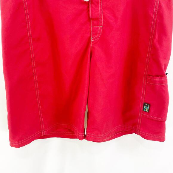 KOKATAT Red Draw String Swim Short - Picture 3 of 8